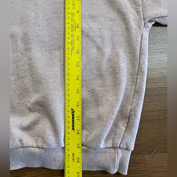 Nike Sweatshirt Womens Large Pink Confetti Sporty Athleisure Embroidered Logo - Picture 7 of 9